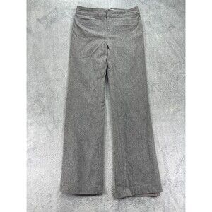 Banana Republic Harrison Dress Pants Womens 0 Gray Stretch Lined Straight Leg